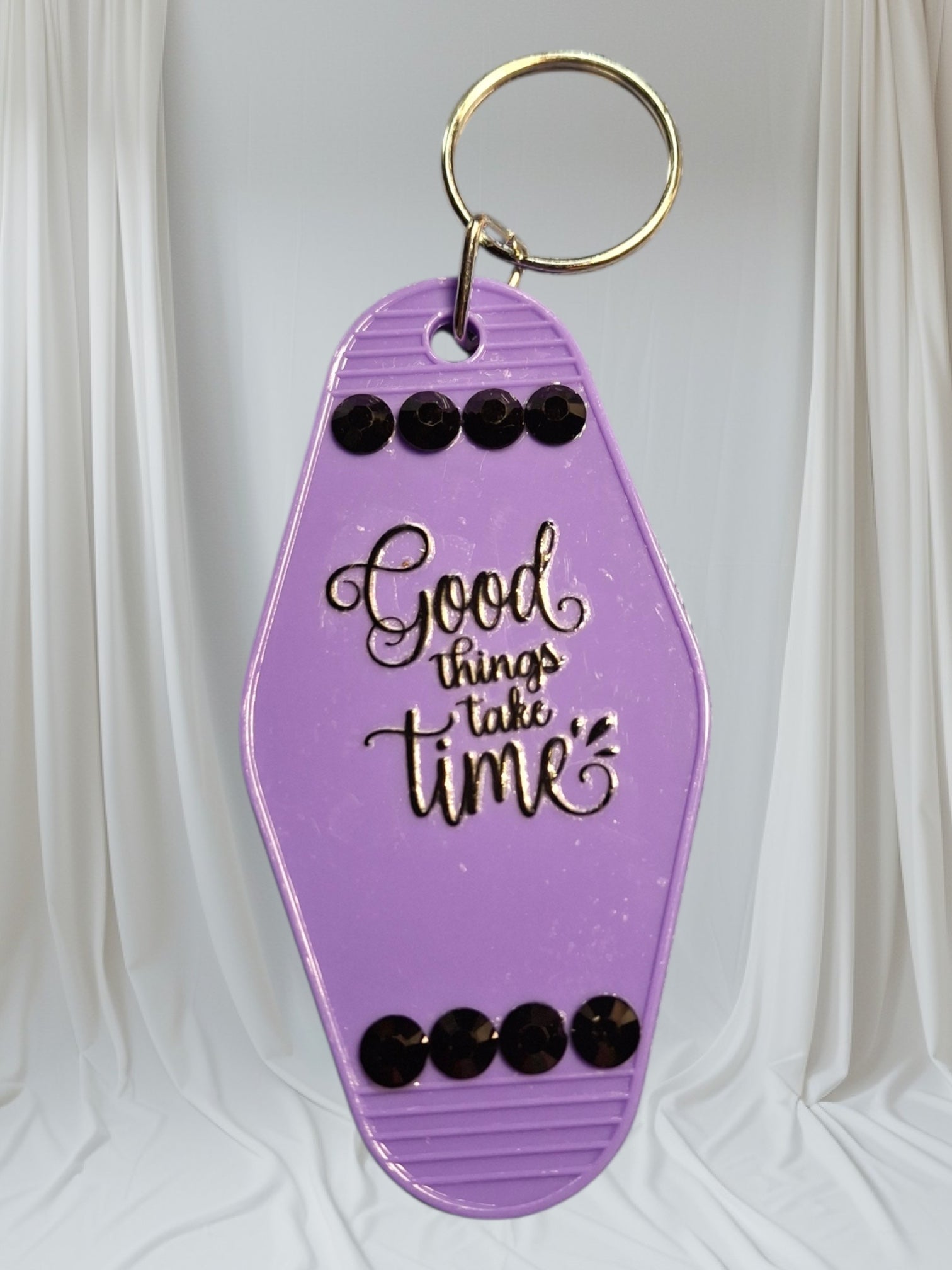 Purple Key Chain