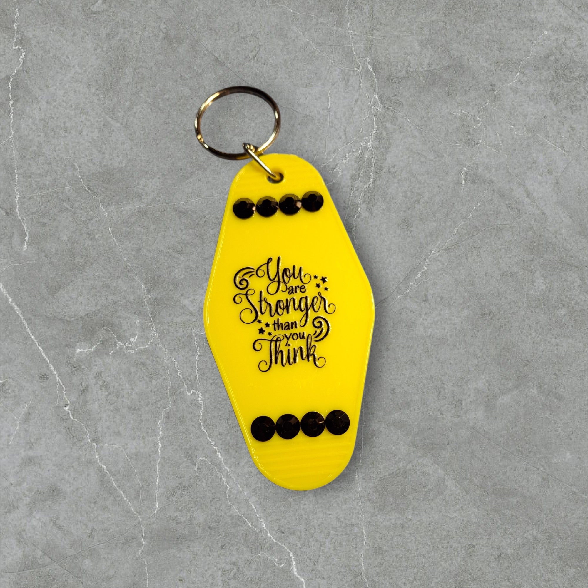 Yellow Key Chain