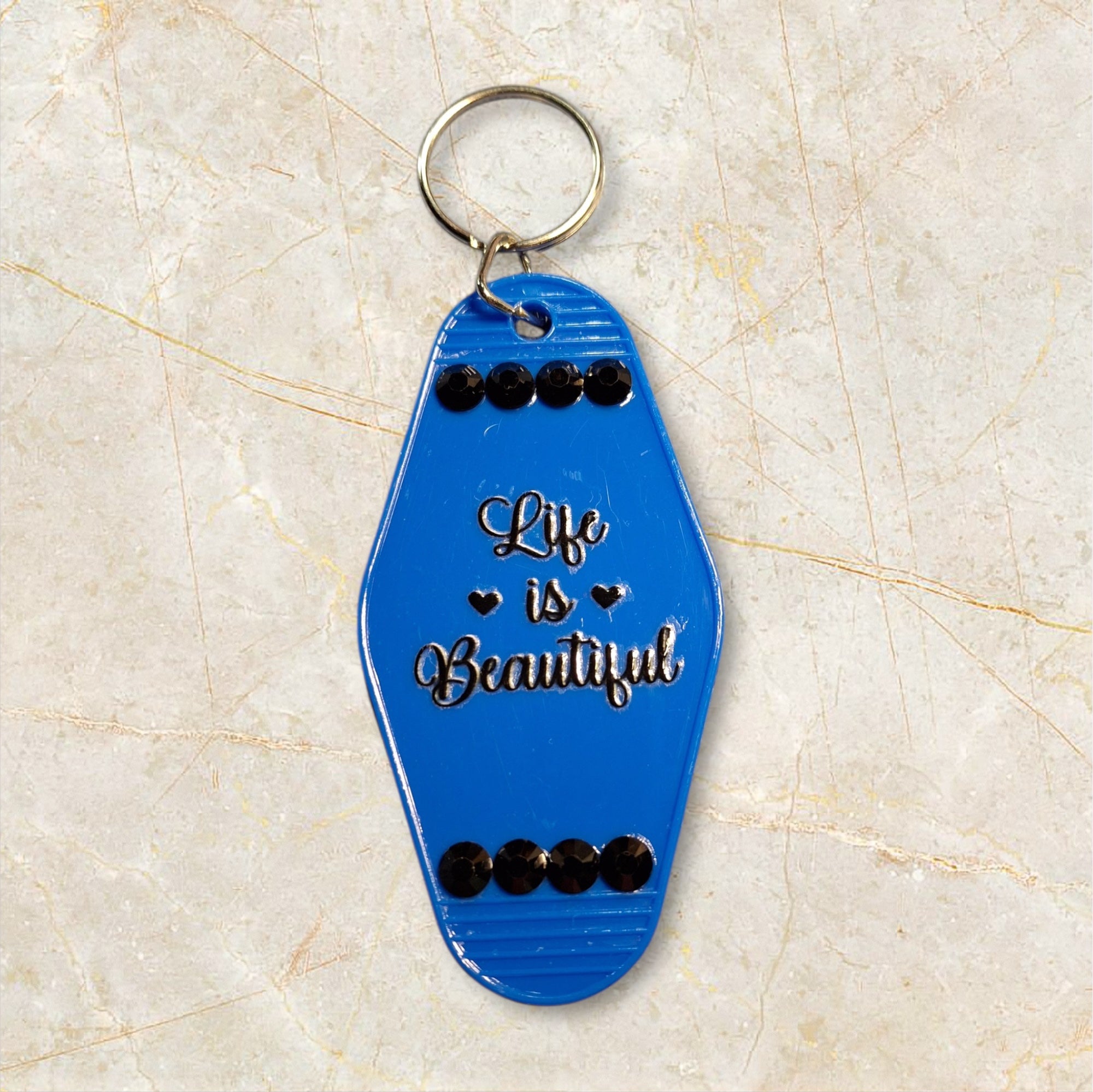 Royal Blue Key Chain