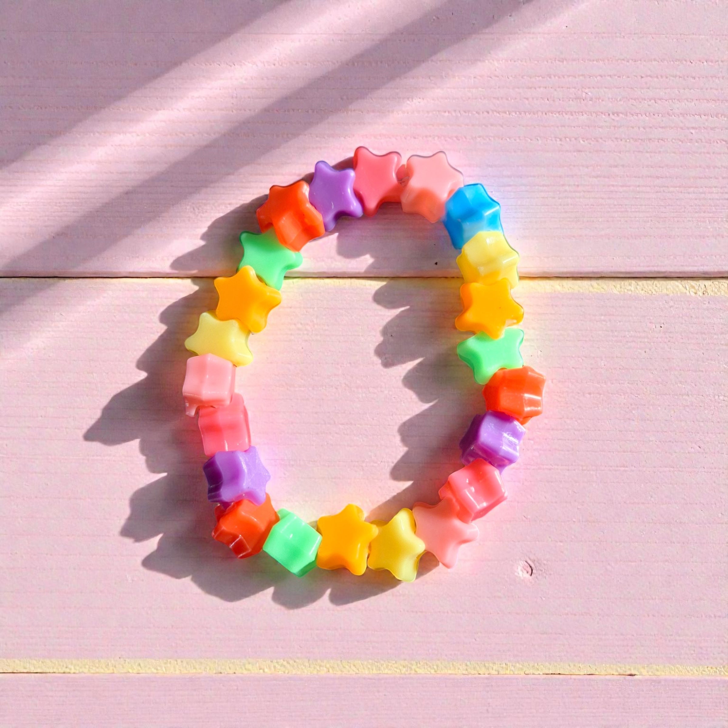 Children's Rainbow Star Bracelet