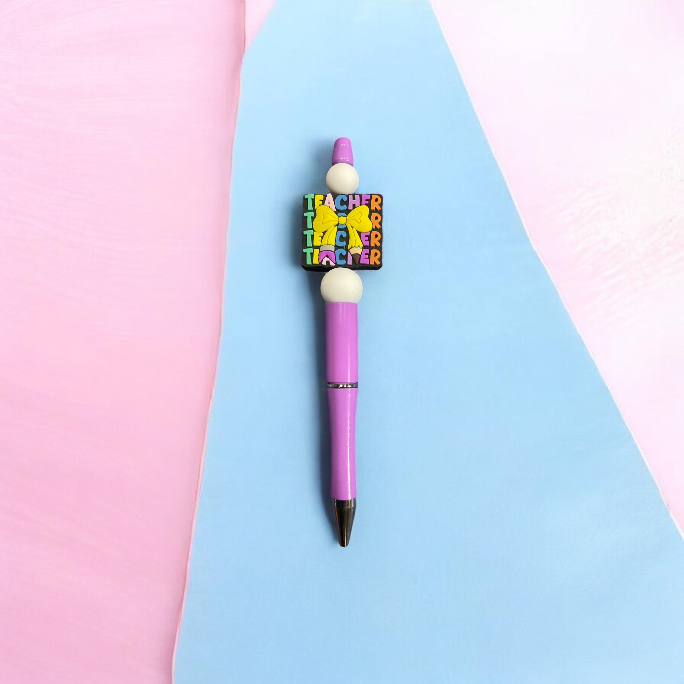 Pink Ink Pen with Teacher Square