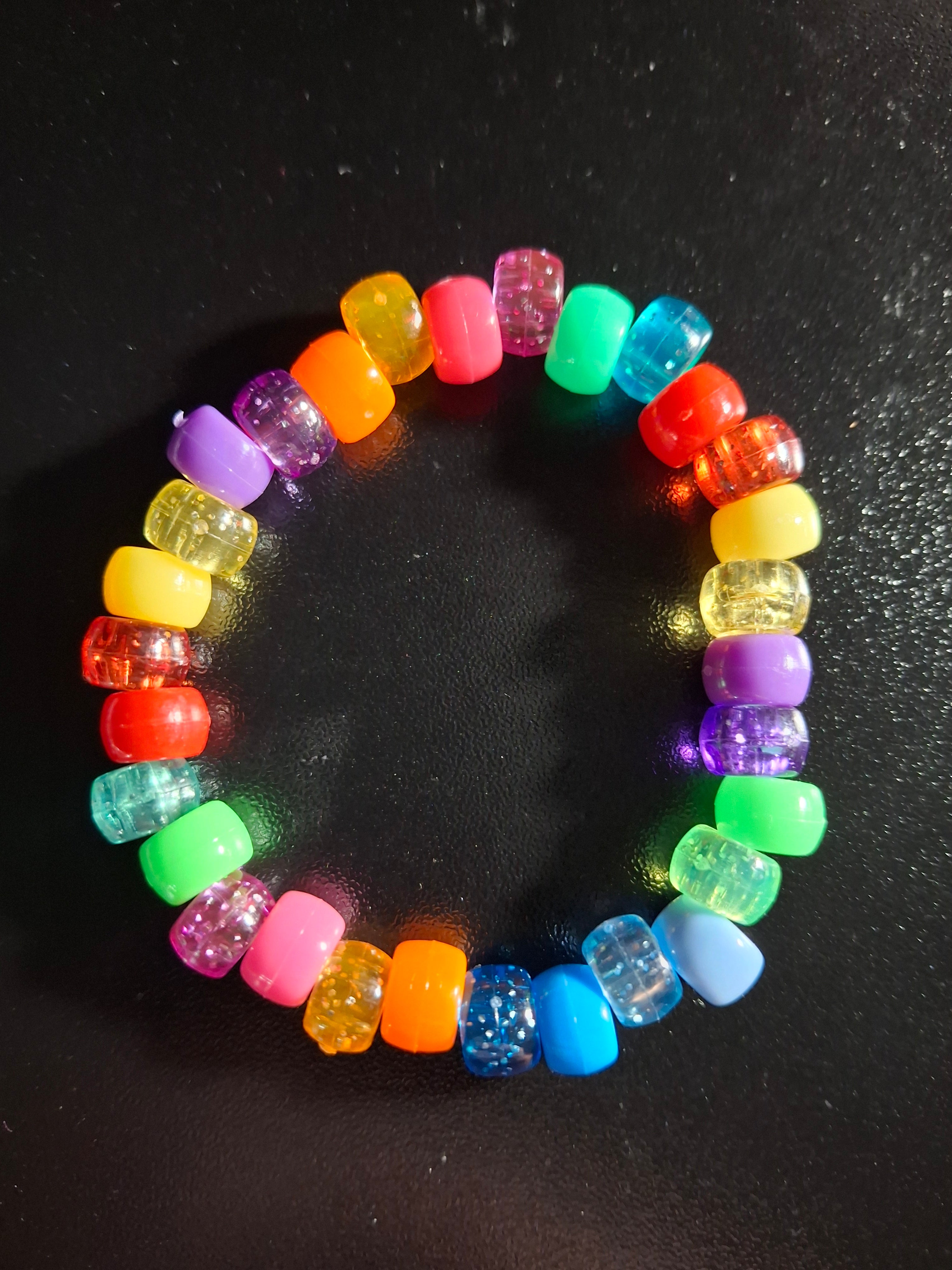 Children's Rainbow Round Bracelet