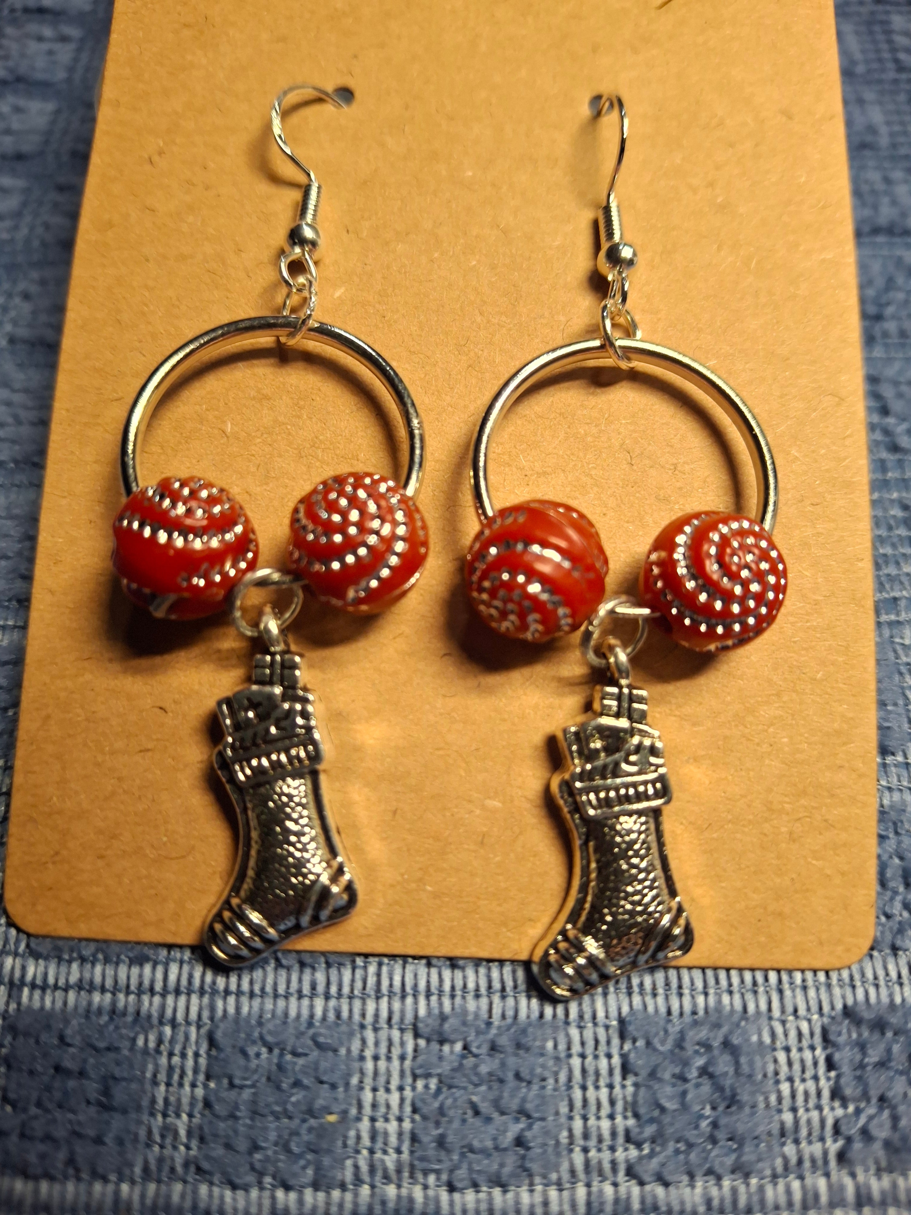 Christmas Stocking Earrings