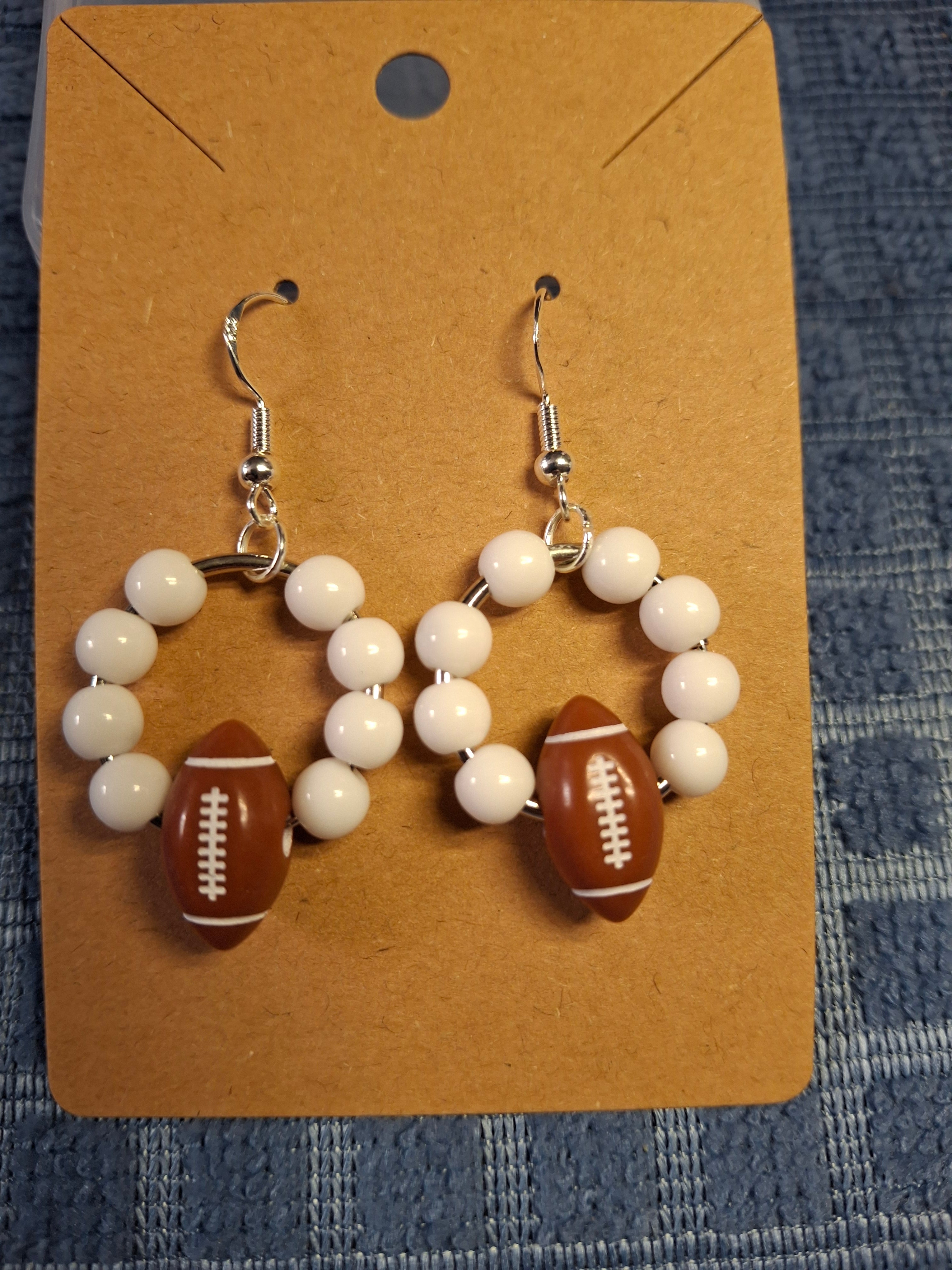 Football Earrings