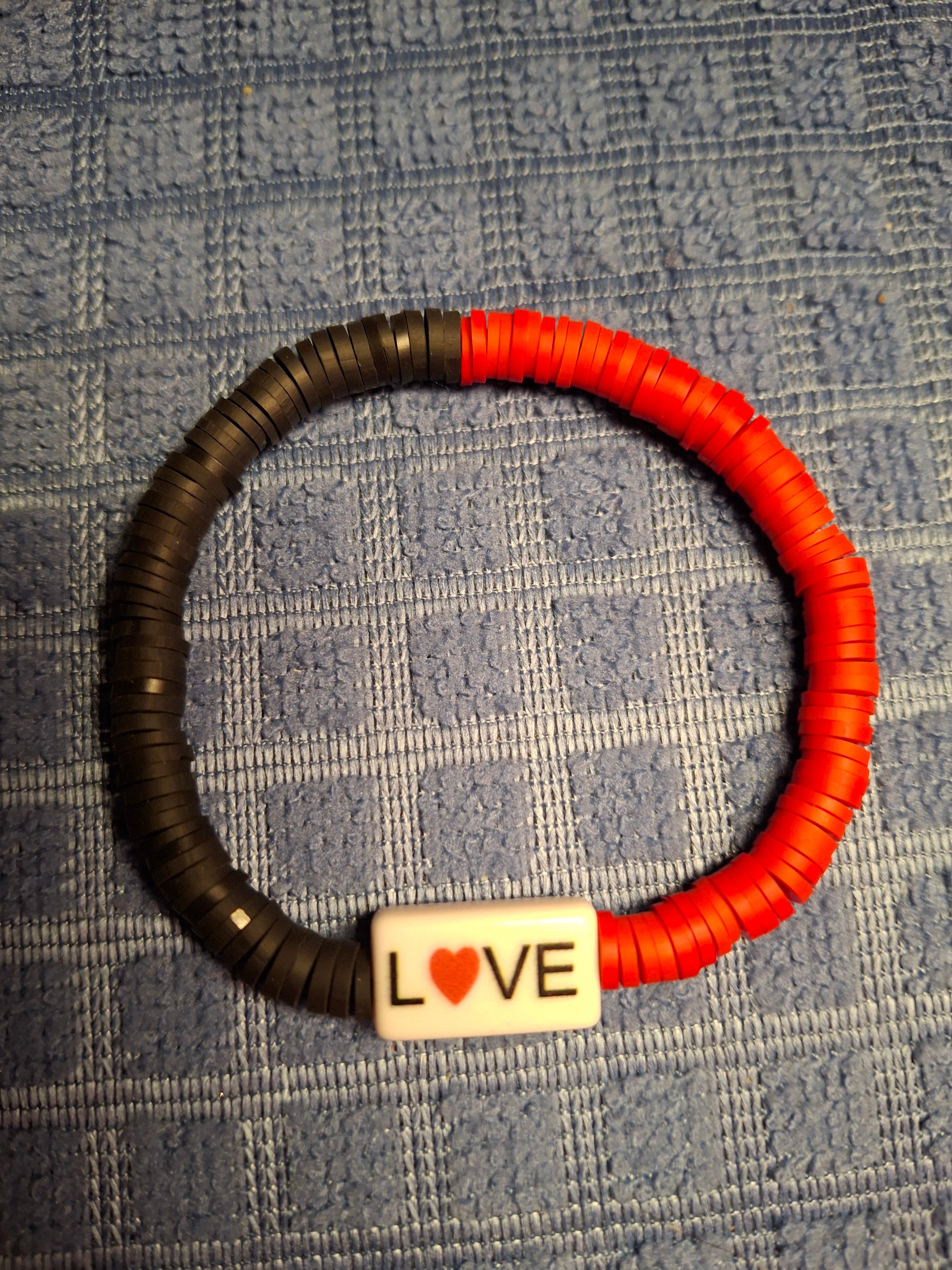 Red/Black Love Bracelet