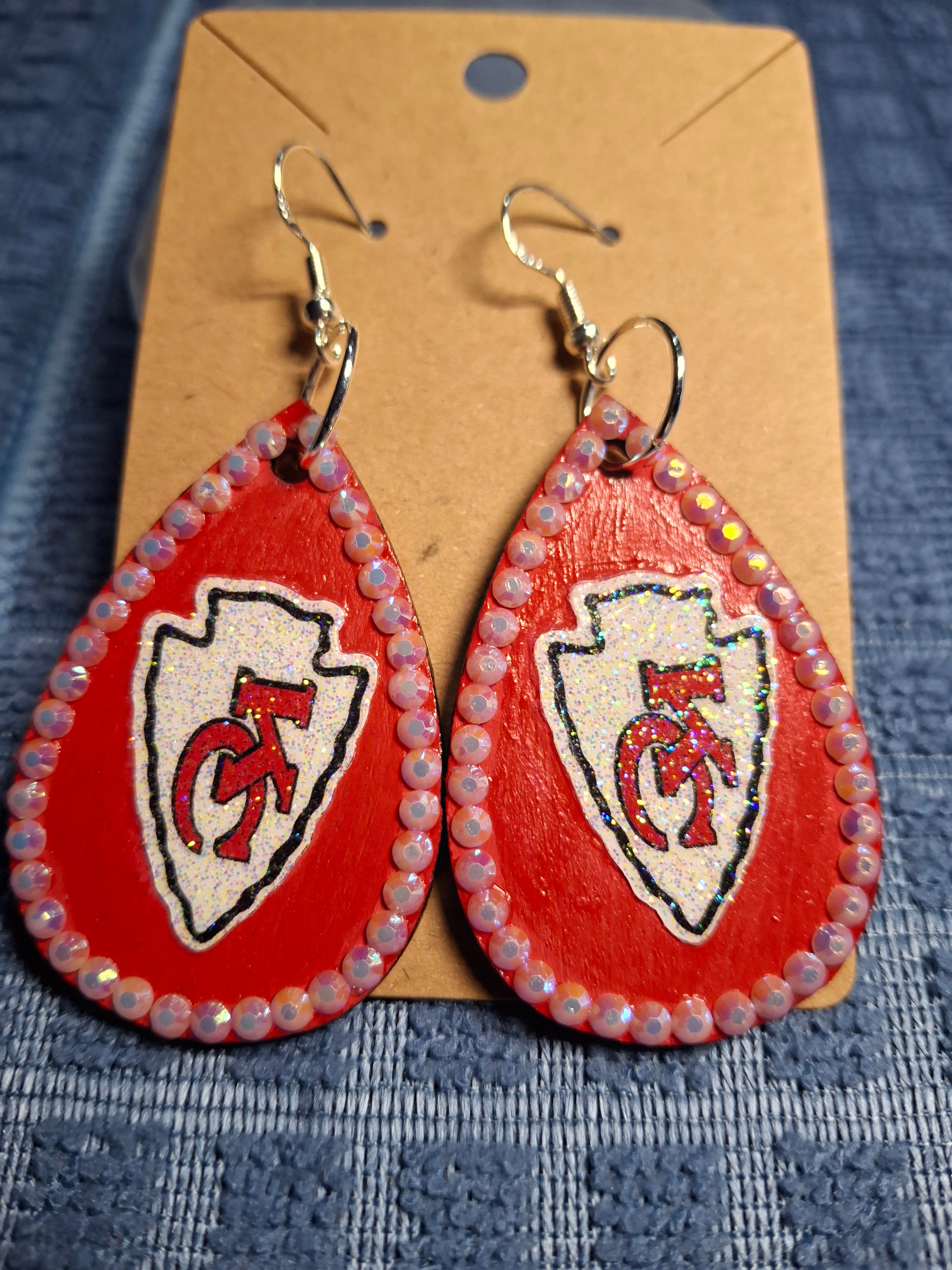 Red KC Earrings